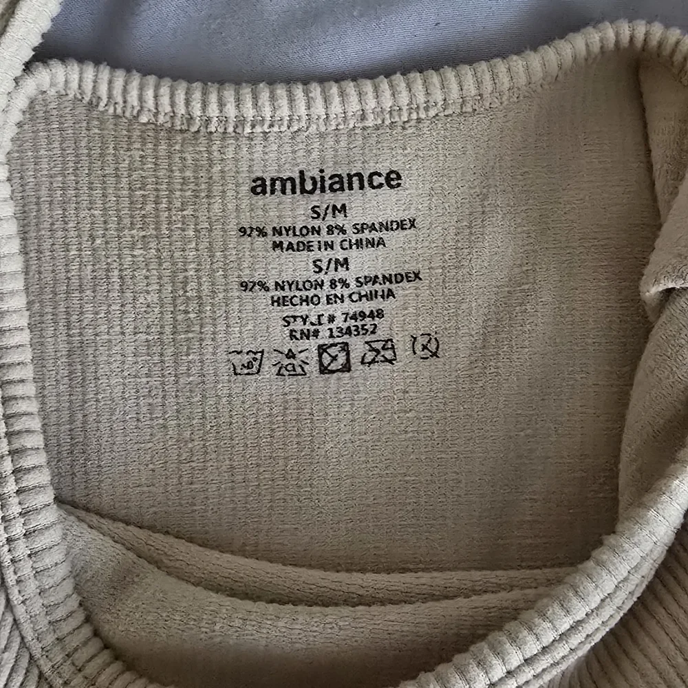 Tan Ribbed Bodysuit - Picture 4 of 4